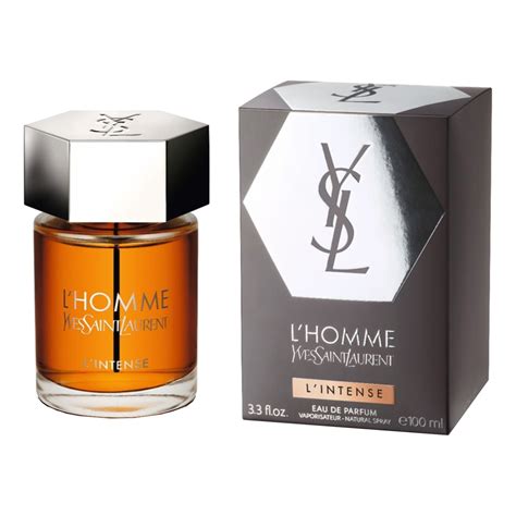 yves saint laurent l'homme eau de parfum intense.|la nuit de l'homme l'intense.